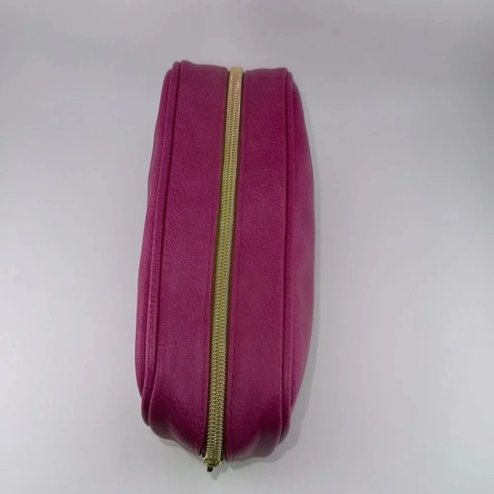 BARE MINERALS Makeup/Cosmetic/Skincare Hot Pink Zip Around Bag Pouch